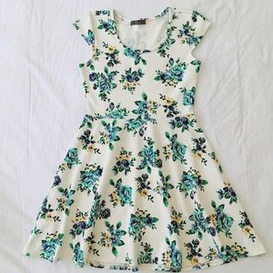 White Floral Dress